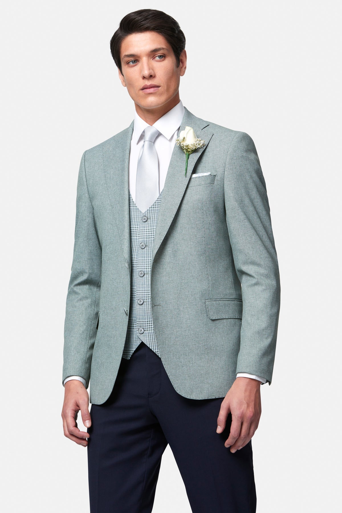 Retail Benetti Jeff Sage Two-piece Notched Lapel Suit