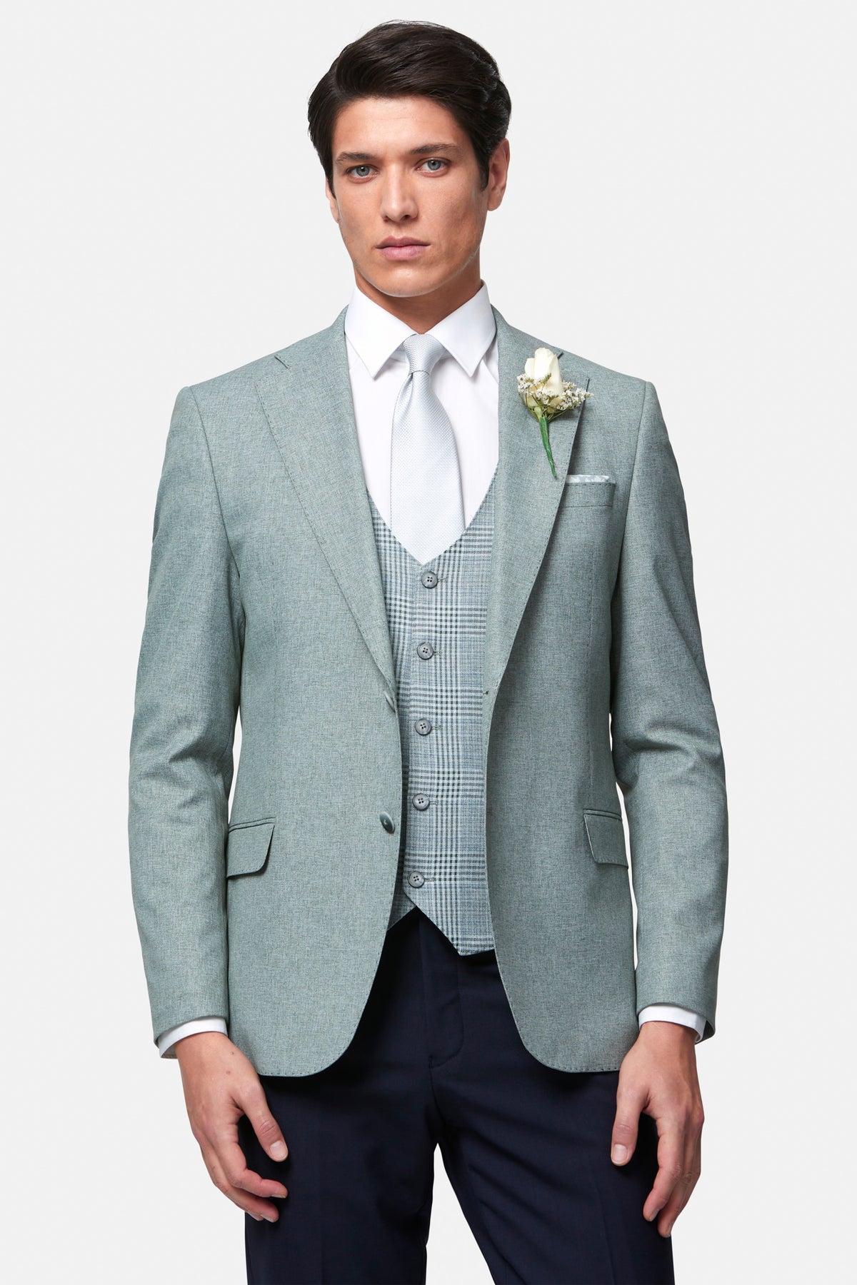 Retail Benetti Jeff Sage Two-piece Notched Lapel Suit