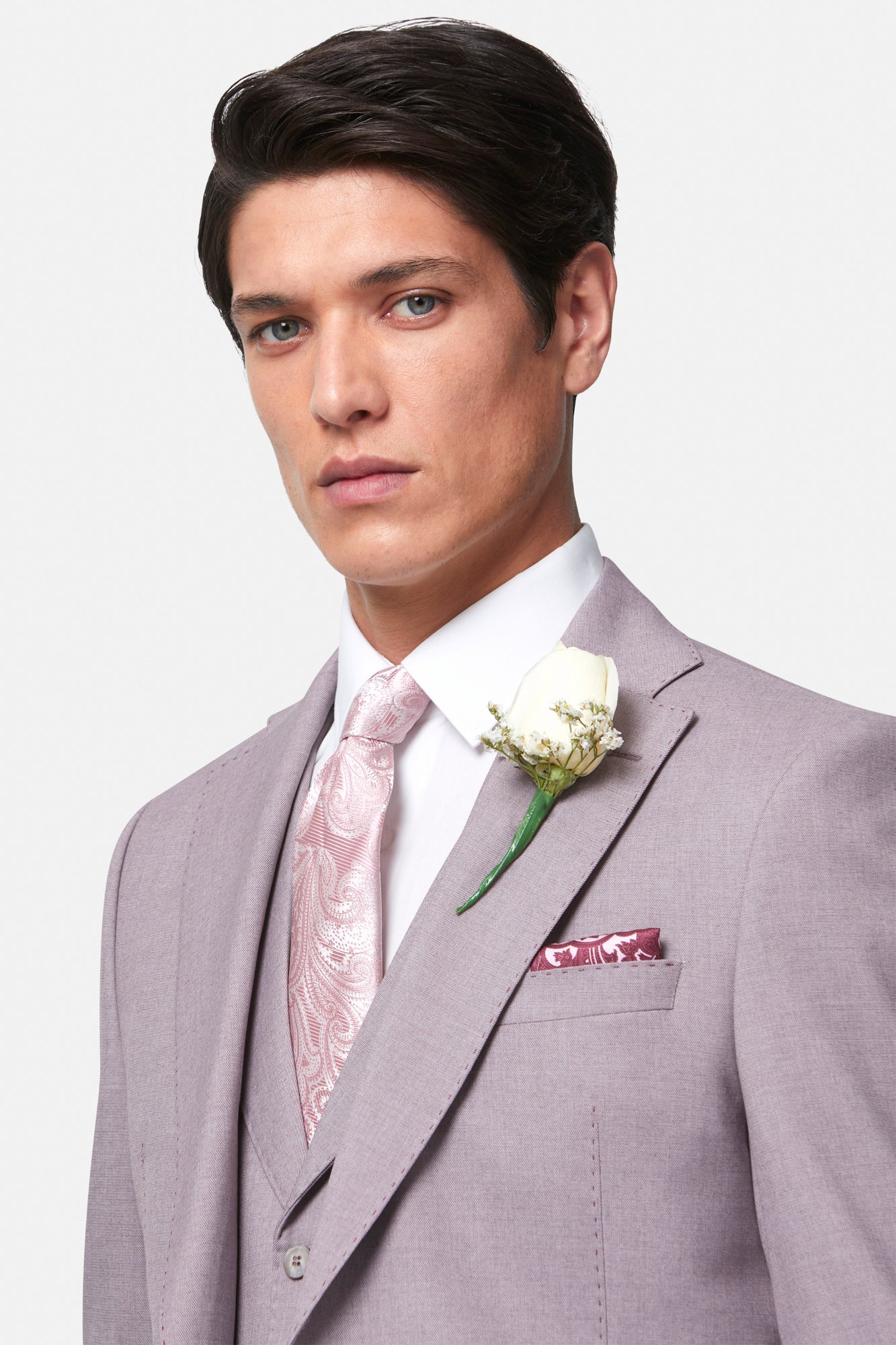 Retail - Benetti Blush  Pink  Notched-Lapel Jacket - 4034