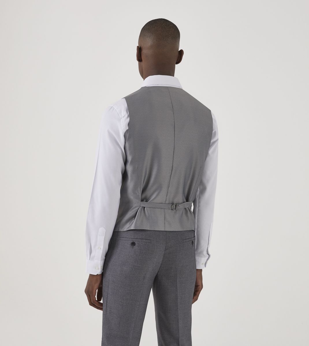Rental - Grey Hardcourt DB Waistcoat - 5020